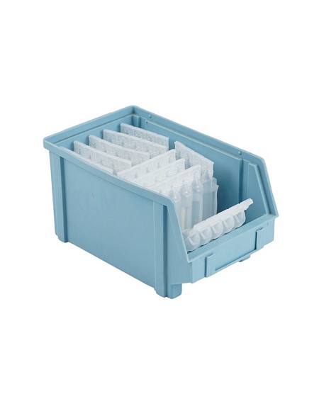 Light Blue Double Lin Bin Small